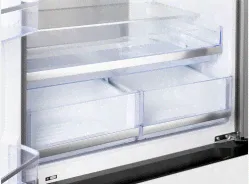 KUPPERSBERG RFFI 184 BEG Холодильник отдельностоящий, Система No Frost - полный, В-182 Ш- 83.5 Г- 70.3, Бежевое стекло