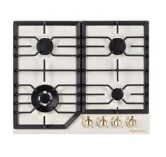 Поверхность газовая Kuppersberg FS603 C Bronze бежевый эмаль